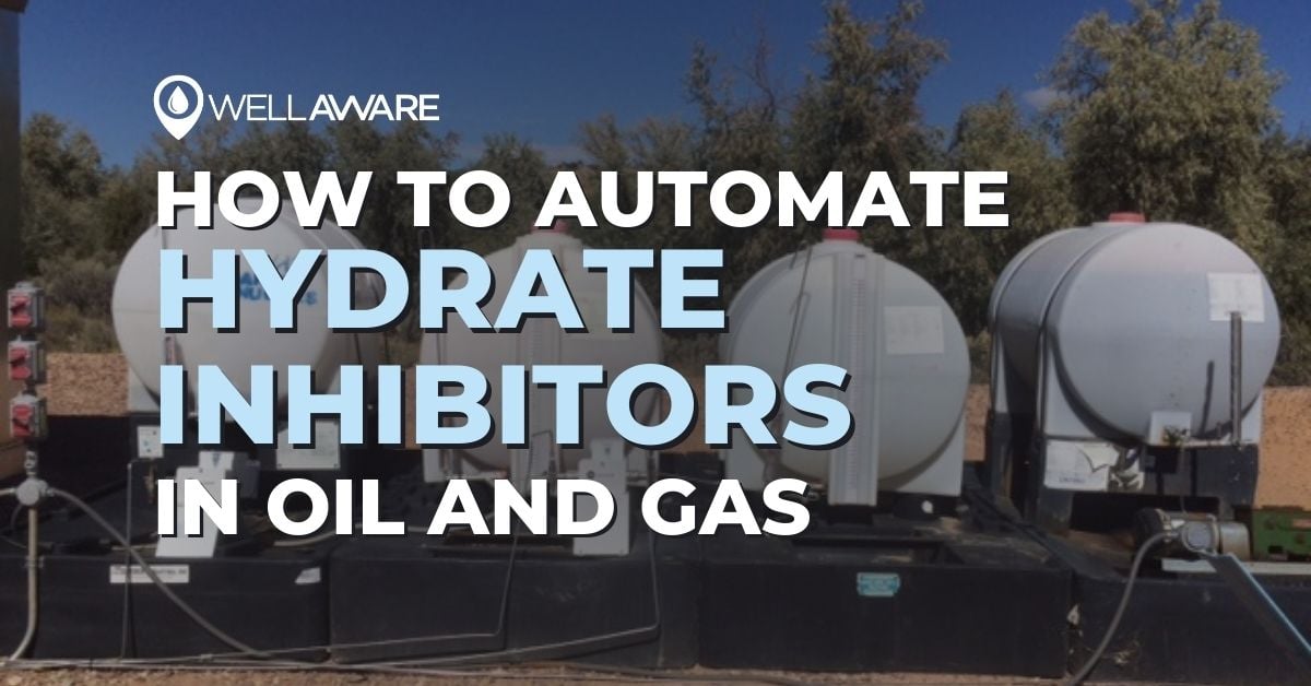 How to automate hydrate inhibitor in oil and gas operations